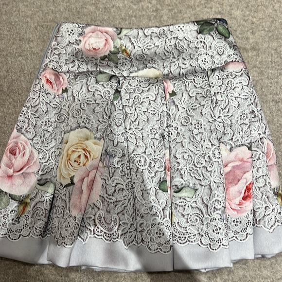 MONNALISA couture skirt size 12 (kids size) NWT - Picture 2 of 11